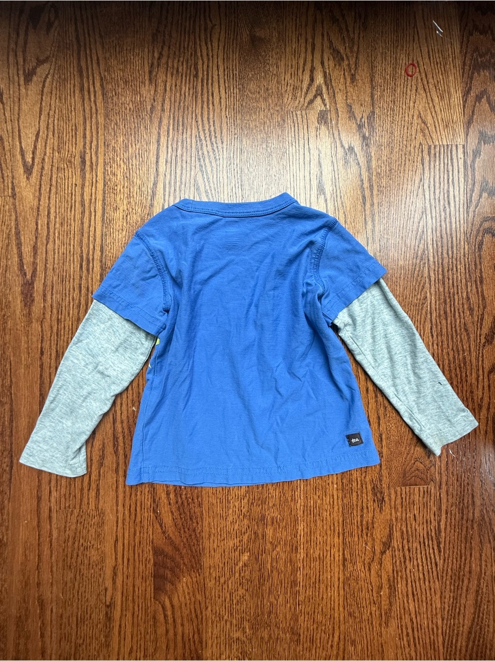 Tea Collection Frenchie Dog Layered-Look Tee 2T - Picture 6 of 6